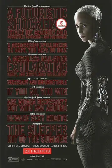 Poster to the movie "Ex Machina" #587685