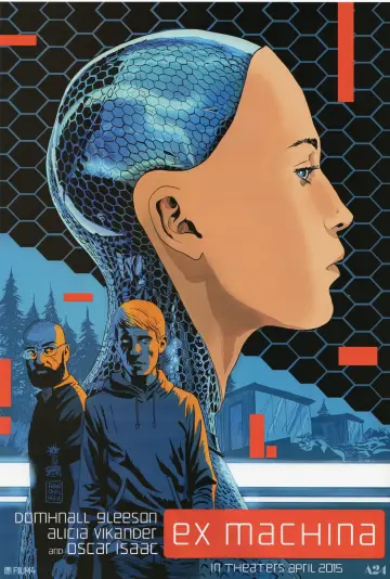 Poster to the movie "Ex Machina" #587688