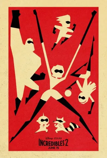 Poster to the movie "Incredibles 2" #624758