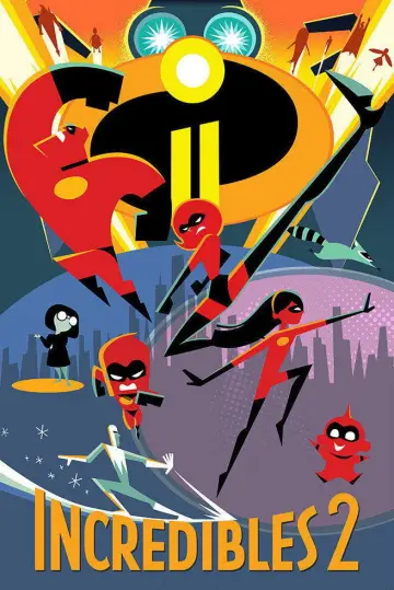 Poster to the movie "Incredibles 2" #835919