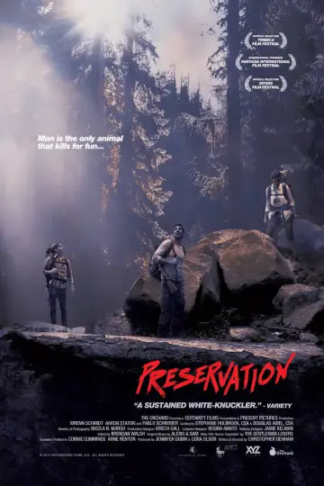 Poster to the movie "Preservation" #1131793