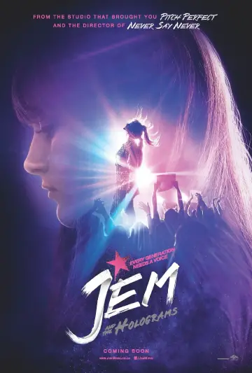 Poster to the movie "Jem and the Holograms" #1061449