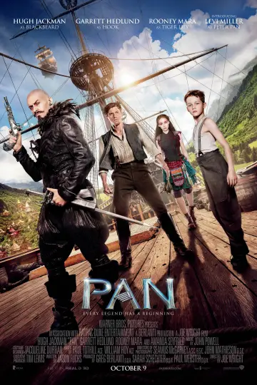 Poster to the movie "Pan" #850664