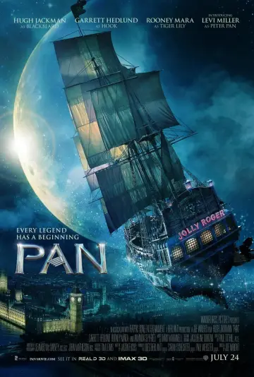 Poster to the movie "Pan" #89750