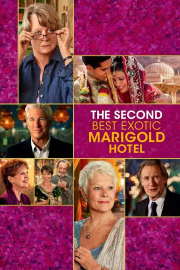 Poster to the movie "The Second Best Exotic Marigold Hotel" #998984