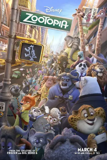 Poster to the movie "Zootopia" #514795