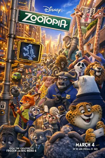 Poster to the movie "Zootopia" #514896