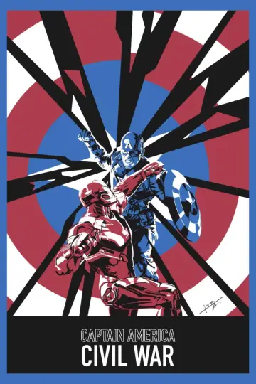 Poster to the movie "Captain America: Civil War" #560754