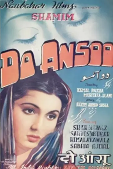 Poster to the movie "Do Ansoo" #1170411