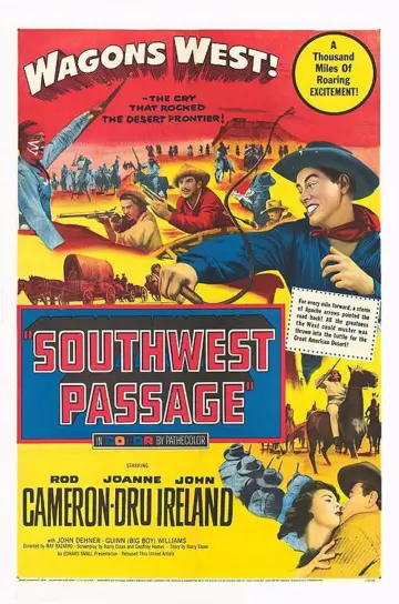 Poster to the movie "Southwest Passage" #1133517