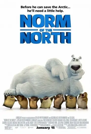 Poster to the movie "Norm of the North" #1009313