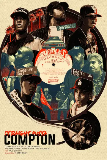 Poster to the movie "Straight Outta Compton" #754111