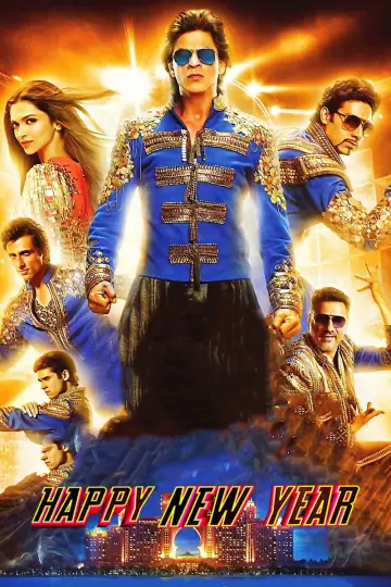 Poster to the movie "Happy New Year" #715323