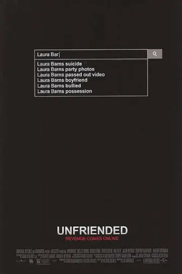 Poster to the movie "Unfriended" #873326