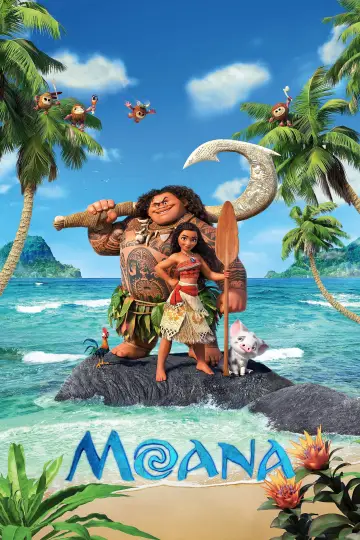 Poster to the movie "Moana" #629514