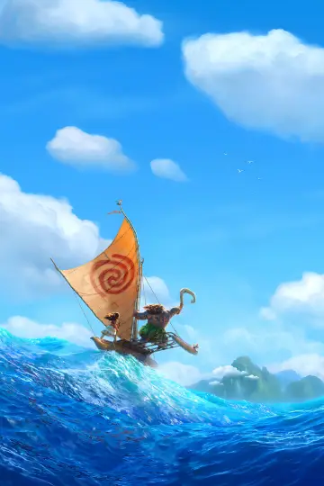 Poster to the movie "Moana" #629515