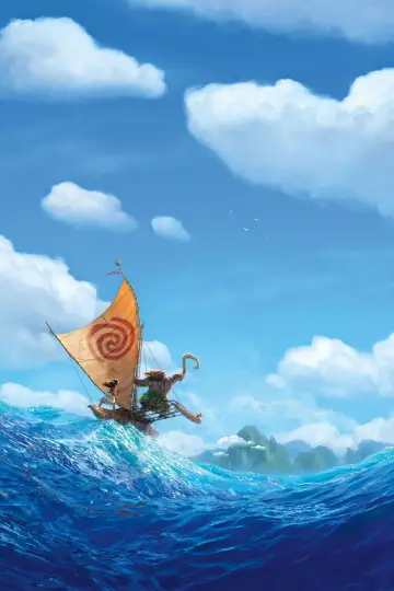 Poster to the movie "Moana" #629521