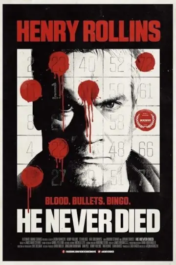Poster to the movie "He Never Died" #1039101