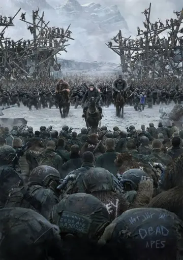 Poster to the movie "War for the Planet of the Apes" #479084