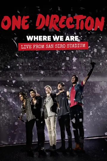 Poster to the movie "One Direction: Where We Are - The Concert Film" #1067939