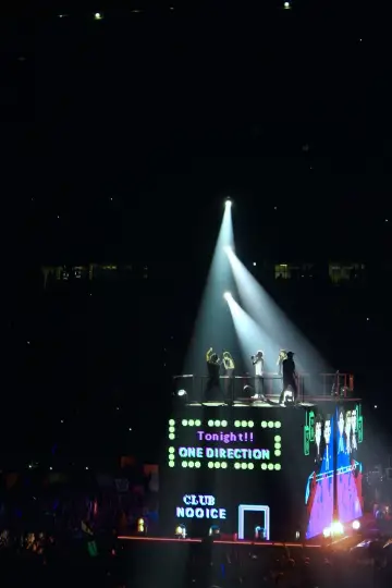 Poster to the movie "One Direction: Where We Are - The Concert Film" #1067940