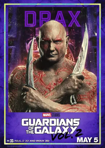 Poster to the movie "Guardians of the Galaxy Vol. 2" #204669