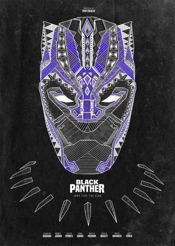 Poster to the movie "Black Panther" #563161