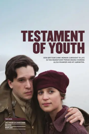 Poster to the movie "Testament of Youth" #903128