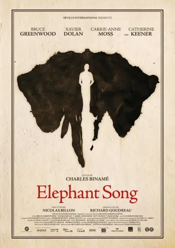 Poster to the movie "Elephant Song" #622257