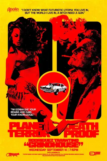 Poster to the movie "Grindhouse" #1017407