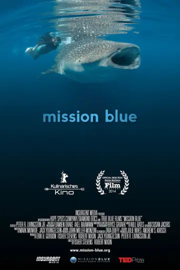 Poster to the movie "Mission Blue" #1134160