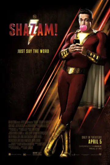 Poster to the movie "Shazam!" #155693