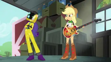 Backdrop to the movie "My Little Pony: Equestria Girls – Rainbow Rocks" #1008108