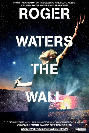 Poster to the movie "Roger Waters: The Wall" #1096847