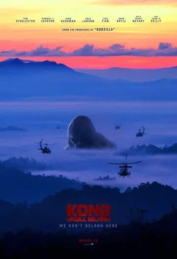 Poster to the movie "Kong: Skull Island" #36063