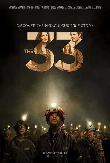 Poster to the movie "The 33" #125255