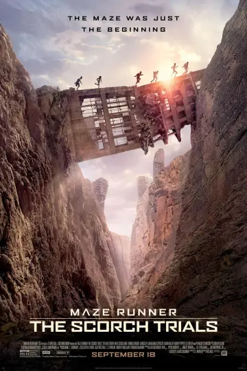 Poster to the movie "Maze Runner: The Scorch Trials" #1179217