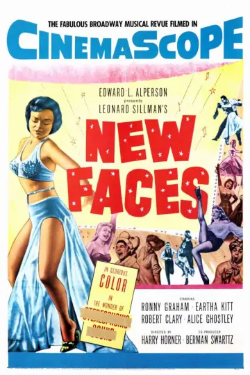Poster to the movie "New Faces" #1624620