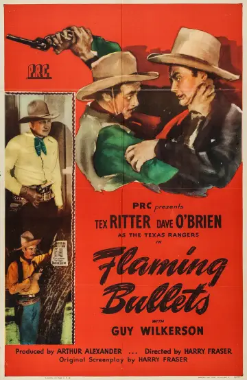 Poster to the movie "Flaming Bullets" #1145201