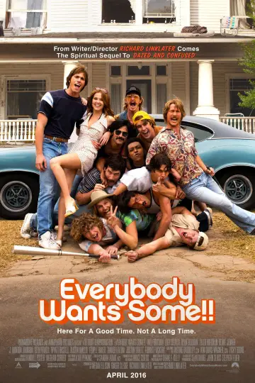 Poster to the movie "Everybody Wants Some!!" #939306