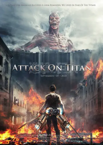 Poster to the movie "Attack on Titan" #667275