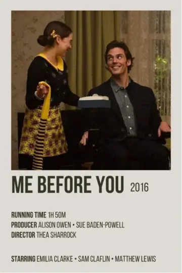 Poster to the movie "Me Before You" #833549