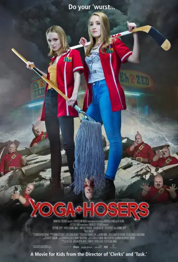 Poster to the movie "Yoga Hosers" #355373