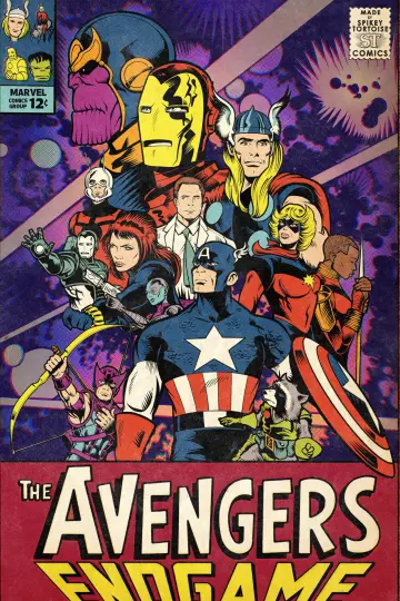 Poster to the movie "Avengers: Endgame" #1214998