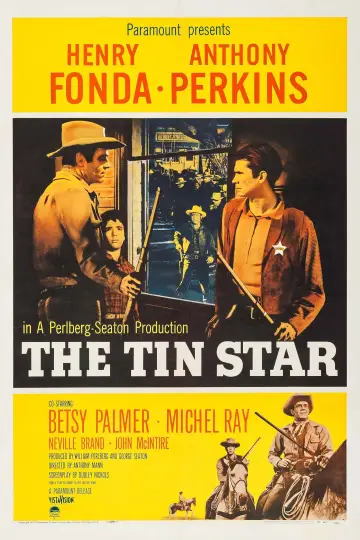 Poster to the movie "The Tin Star" #1051759
