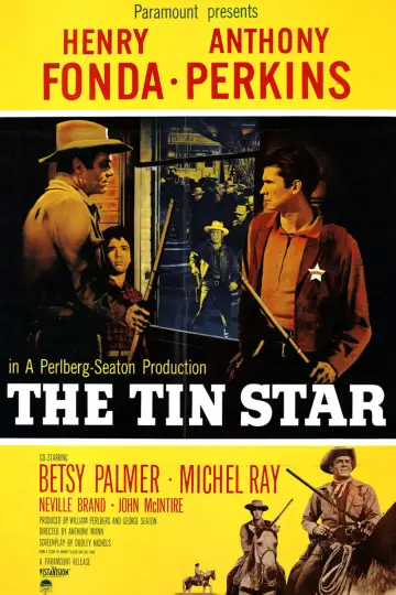 Poster to the movie "The Tin Star" #1051763
