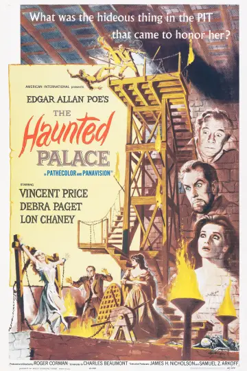 Poster to the movie "The Haunted Palace" #1107011