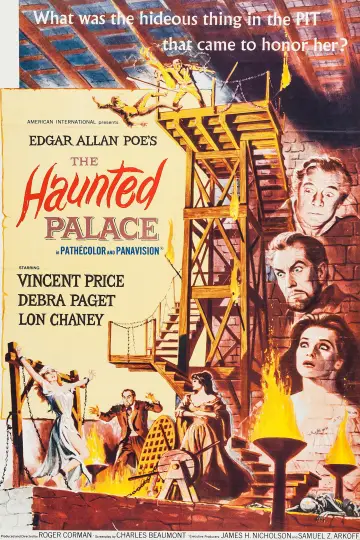 Poster to the movie "The Haunted Palace" #1107012