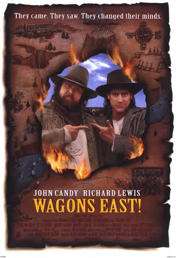 Poster to the movie "Wagons East!" #1102764