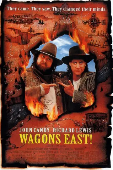 Poster to the movie "Wagons East!" #1102765
